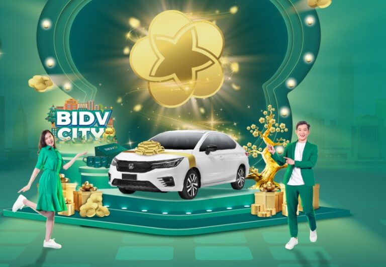 Mở thẻ BIDV online – Đón mai vàng, rước xế sang ô tô Honda City